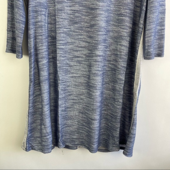 Papermoon Blue Spaced Dyed Shirt Dress Size Medium - Picture 5 of 10